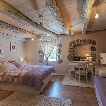 Ferienhaus Spod Korit - Brgudac, Opatija With Hot Tub And Free Parking *